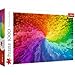 Trefl 1000 Elementi, colorato, colori dell'arcobaleno, transizione cromatica uniforme, te, intrattenimento creativo, regalo, divertimento, classici Puzzle, Gradiente, 10666