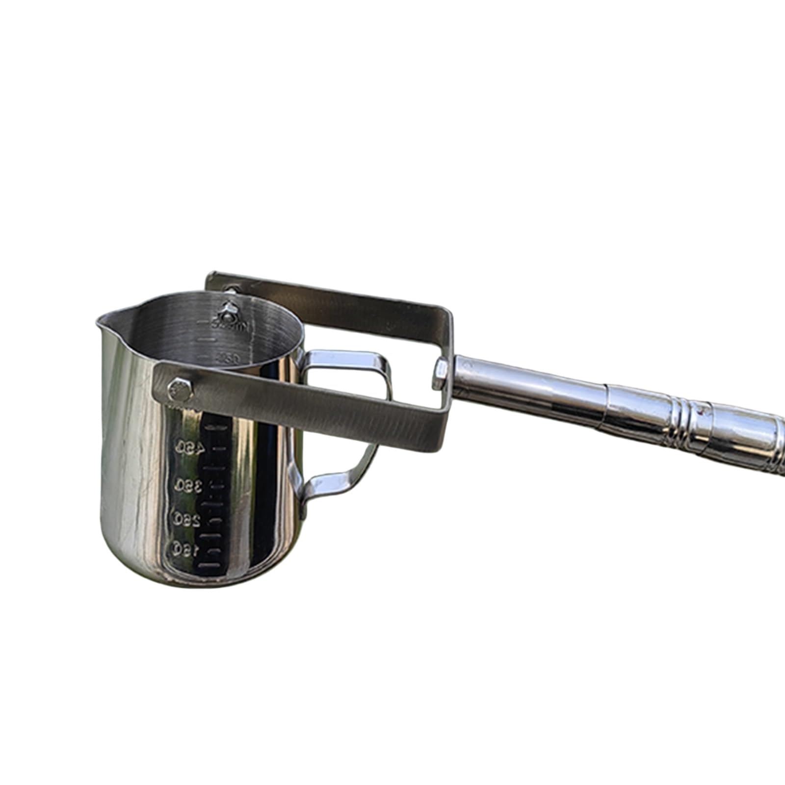 Cuchara telescópica de muestras de agua, poste de muestreo de acero inoxidable con taza graduada de 1000 ml para una recogida eficiente de aguas residuales y depósitos