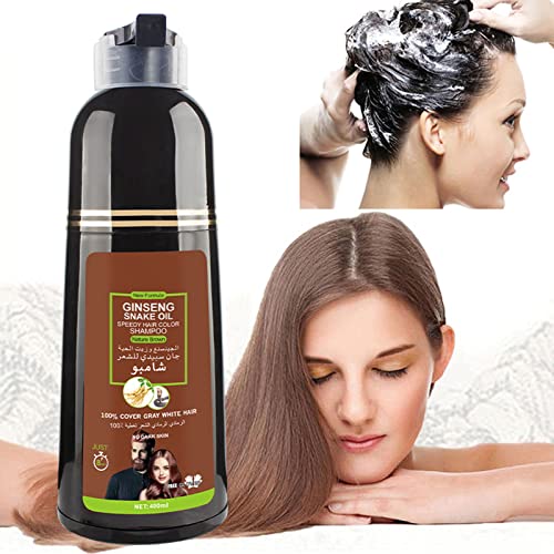 Copertura dei Capelli Grigi Shampoo 3 in 1 Shampoo...