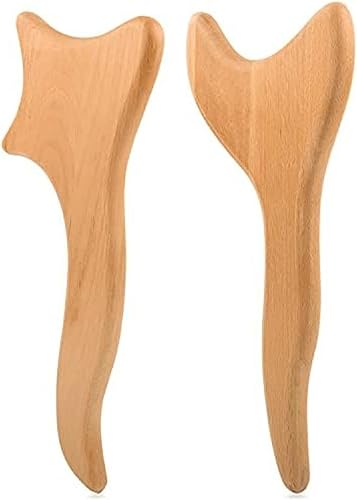 Impresa 2 diseños de paleta de masaje de drenaje linfático – Luchador de celulitis profunda y escultura corporal, herramienta de terapia de madera disponible en Yaxa Costa Rica