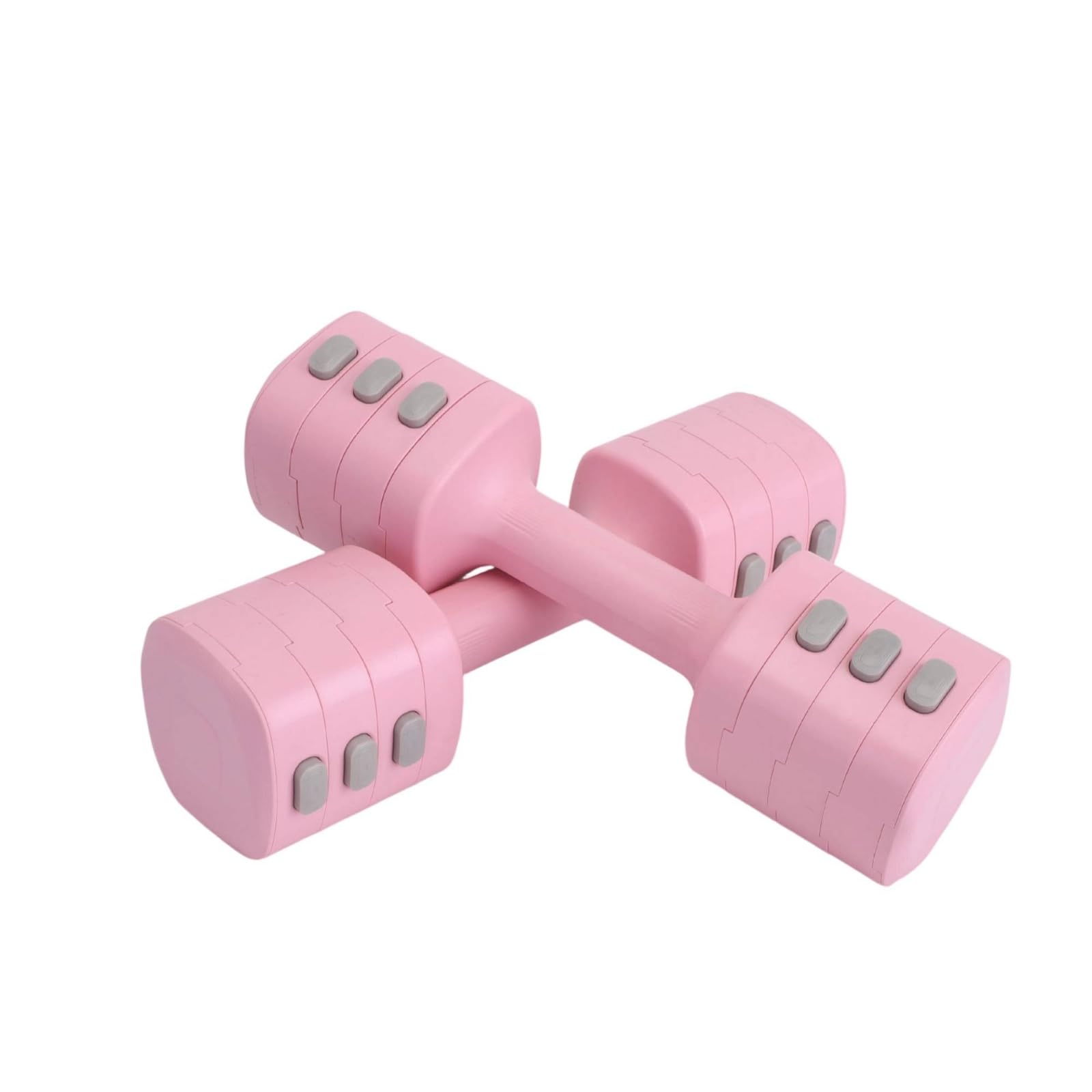 Conjunto de halteres 2 em 1 com barra, kettlebell e halteres ajustáveis ​​para