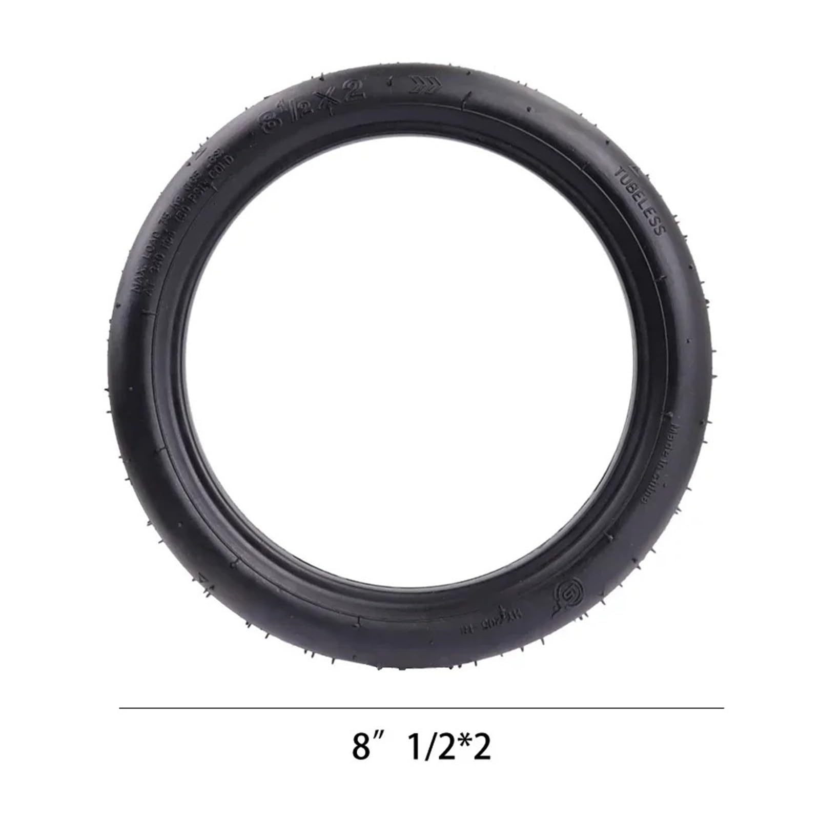 Camera d'Aria per Monopattino Elettrico Camera d'aria da 8,5 pollici, pneumatico esterno di ricambio for monopattino elettrico gonfiabile da 8 1/2x2, accessori for ruote monopattino elettrico(2 sets)