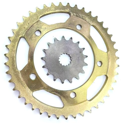Couronne Arrière Moto Pas 525 Anti-Usure pour Suzuki GSX-R 750 600 43D