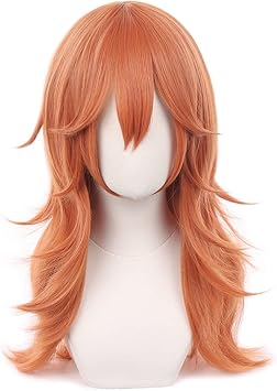 HIROAKIYA Angel Devil Cosplay Wig with Wig Cap, Length approx.55cm