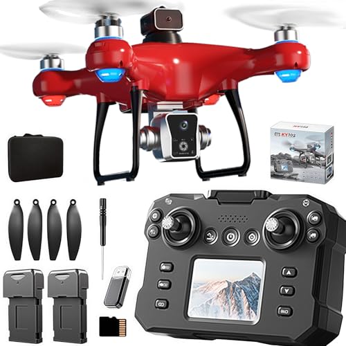 KY102 Drone with Screen Controller with SD card, Brushless Motor,