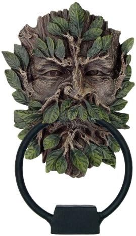 Pacific Giftware Greenman Door Knocker Statue Cold Cast Resin Figurine