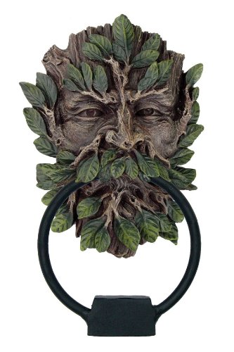 Heurtoir Greenman en résine pour porte d'entrée rustique