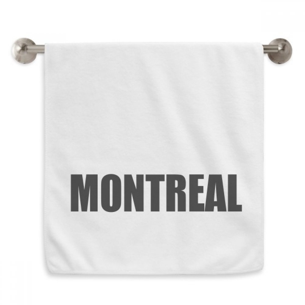 Serviettes Montréal Canada serviette de toilette blanche absorbante 33x74 cm