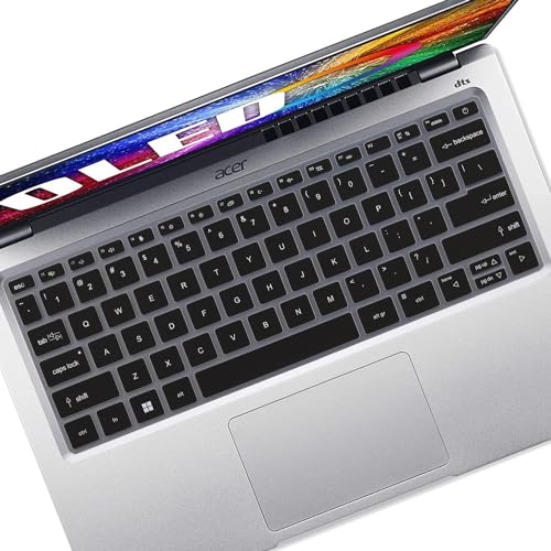 iFyx Silicone Keyboard Skin Cover for Acer Swift Go 14” SFG14-41 Swift 3 14” SF314-71/512 / 511 (2023) Keyboard Protector (Black) (B0CWLLSK35) Amazon Price History, Amazon Price Tracker