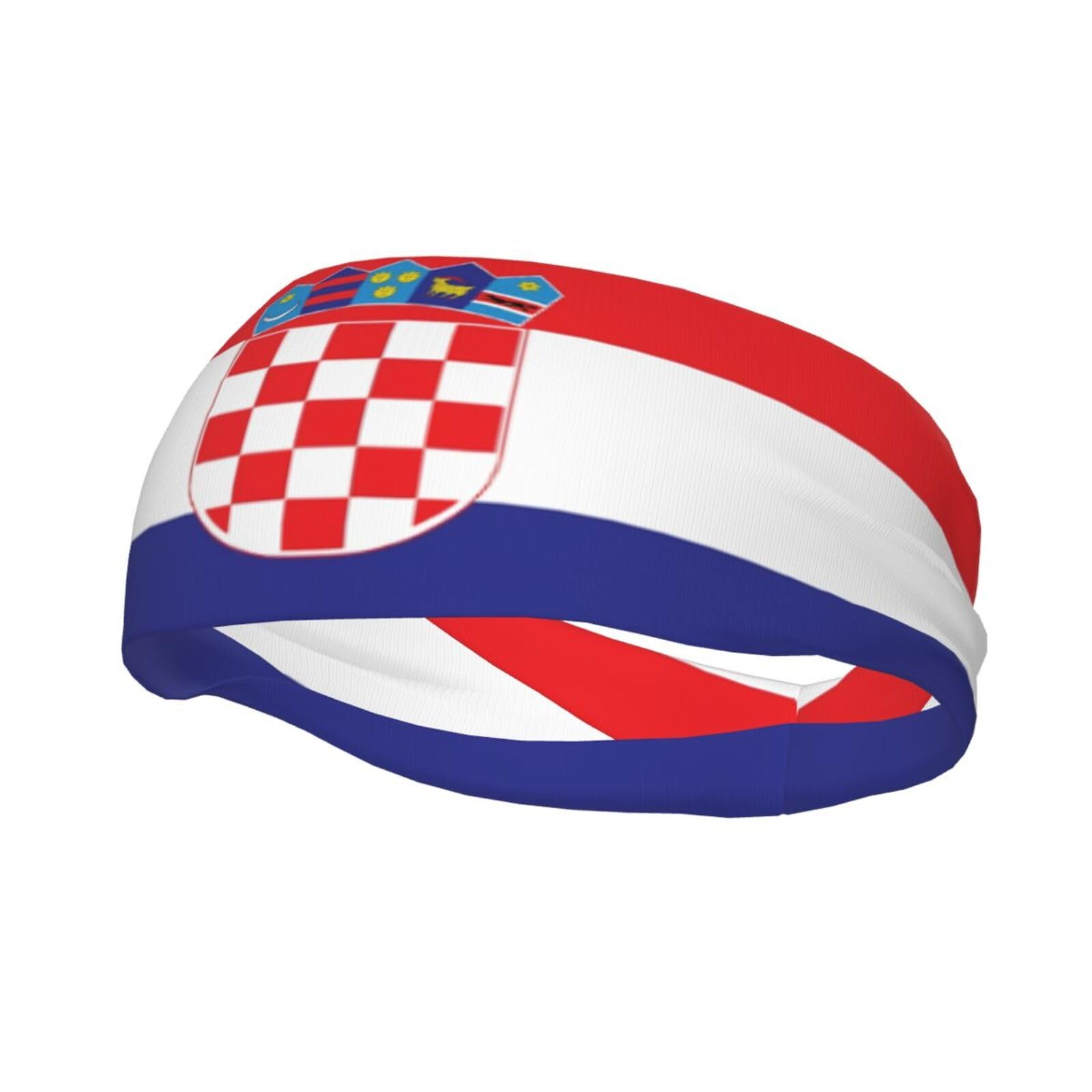 Cute Flag Headbands Women Men Flag Sweatband Sports Headband for Running, Cycling, Yoga Gym, Working Out