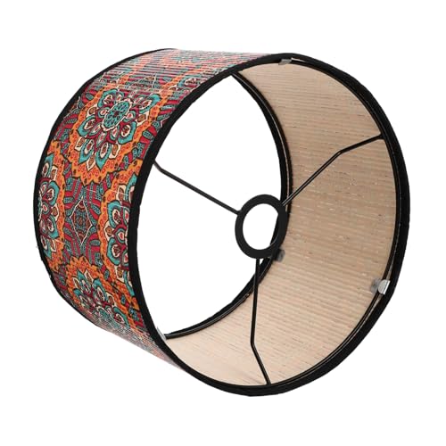 KOCKSHION 竹製ペンダントライトシェード 古典和風装飾 ランプカバー 吊り下げ照明用 インテリア照明器具 ペンダントライト灯対応