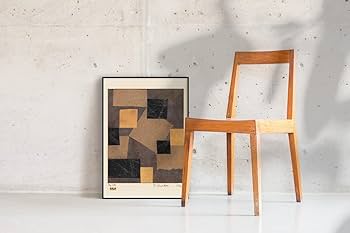 クルト・シュヴィッタース、メルツ １C-二重像、希少画集画、新品額装付 クルト・シュヴィッタース、メルツ 1C-二重像、希少画集画