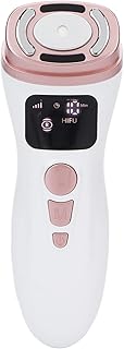 Mini máquina HIFU, máquina facial portátil Mini rosto HIFU com 3 modos 5 níveis, rejuvenescimento profissional EMS RF máquina de beleza de pele ultra-sônica Cuidando da beleza do corpo do(EU)