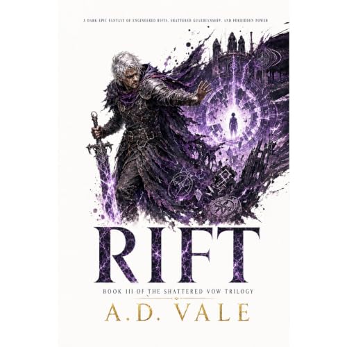 The Veil and The Vow: RIFT | Book 3: A Dark Epic Fantasy of Engineered Rifts, Shattered Guardianship, and Forbidden Power Aud