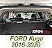 ERGOTECH Divisorio Griglia Rete Divisoria per Ford Kuga (2016-2020), RDA65-S14, per Trasporto Cani e Bagagli