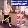 Resistance Loop Exercise Bands Exercise Bands for Home Fitness, Stretching, Strength Training, Physical Therapy,Elastic Workout Bands for Women Men Kids