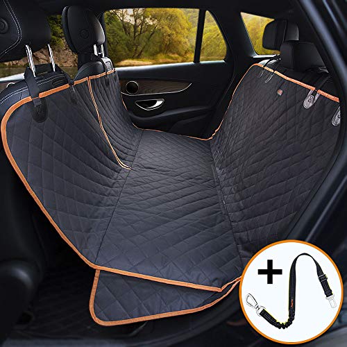 iBuddy Dog Seat Cover 100% Waterproof Car Seat Cover for Dogs Anti-Scratch Nonslip