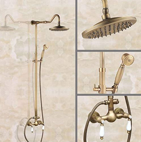 Ensemble de robinets de douche vintage pour revivre le charme d'antan