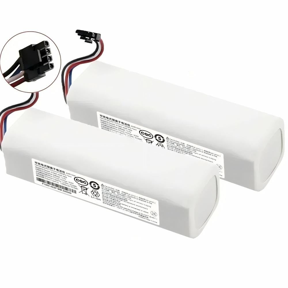 Batteria Litio 5200mAh 14.4V Per Robot Aspirapolvere Dreame D9, F9, L10, L10 Pro - Ricambio Ad Alta Capacità
