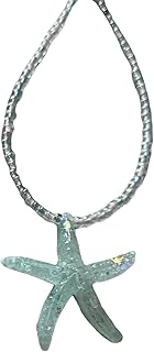 Collar ajustable con colgante de estrellas de mar para niños, joyería de moda para niños y niñas