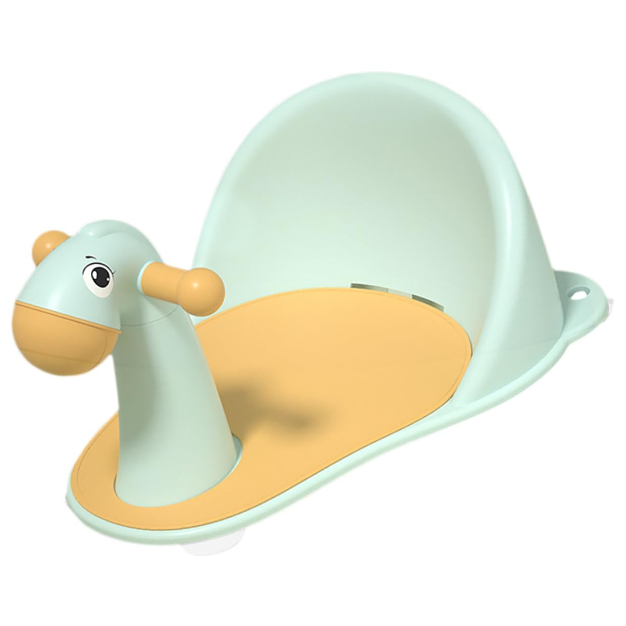 Asiento de Baño para Ñiño Ventosas Antideslizantes y Orificios de Drenaje, Silla de Bañera de Pp para Recién Nacidos y Niños Pequeños, Adecuado Baño Seguro