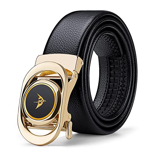 VANNANBA Ratchet Belts for Men Adjustable with Modern Automatic Buckle Elegant For Casual Forma, Gift for Men with Gift Box