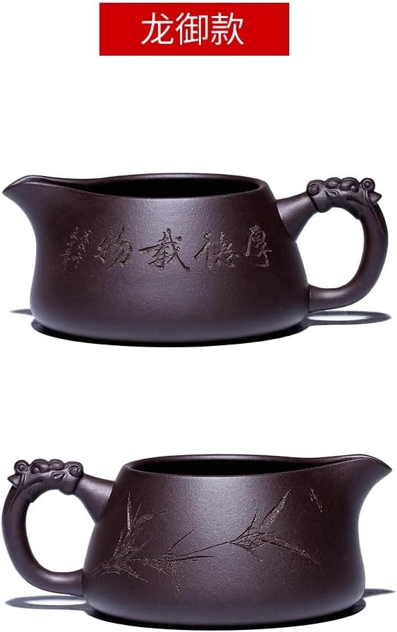 Purple Clay Fairness Cup, Handmade, Black Mud, Tea Sea, Tea Accessories-style3