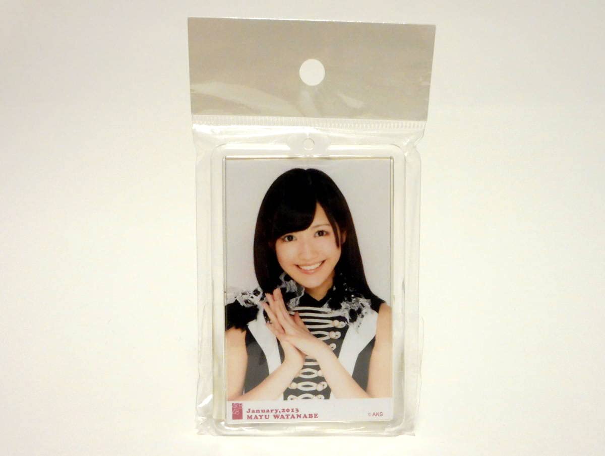Amazon.co.jp: AKB48 渡辺麻友 フォトプレート アクリルキーホルダー 