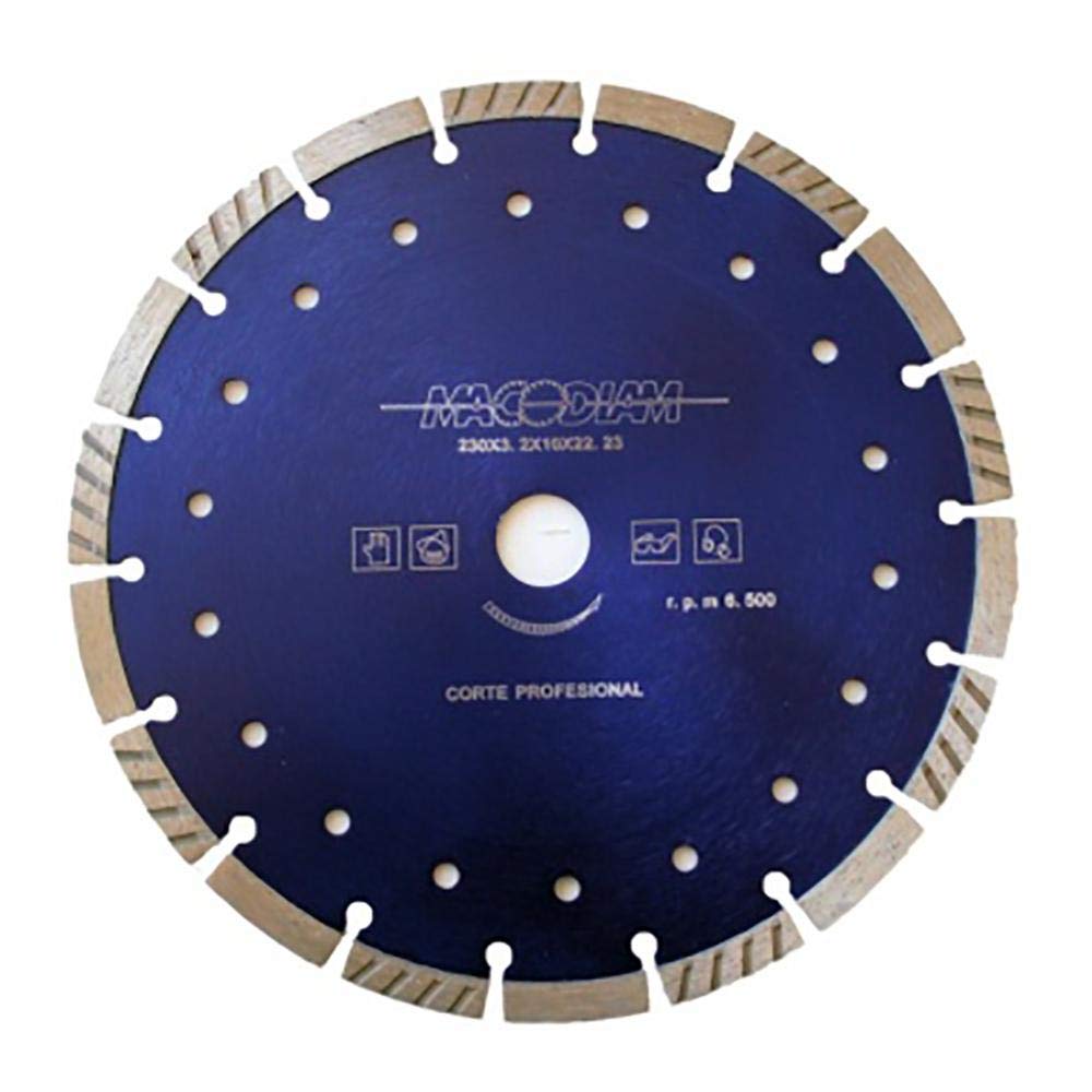 Ma35T-230 - Disco corte g.obra 230x3.2x12 mm diam macodiam