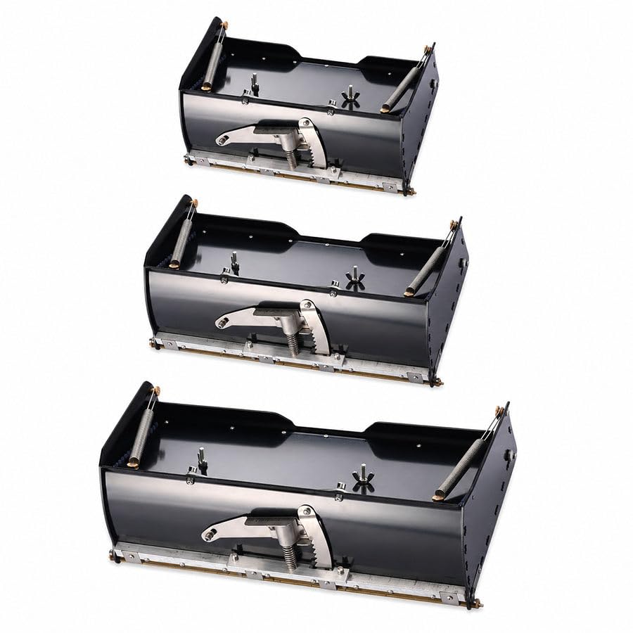 Scatola per Finitura Cartongesso con Lama Inox e Testa Multi-Angolo 8in | Lama Inox e Testa Multi-Angolo Supportano un'Applicazione Controllata dello Stucco su Pareti, Soffitti e Angoli Stretti