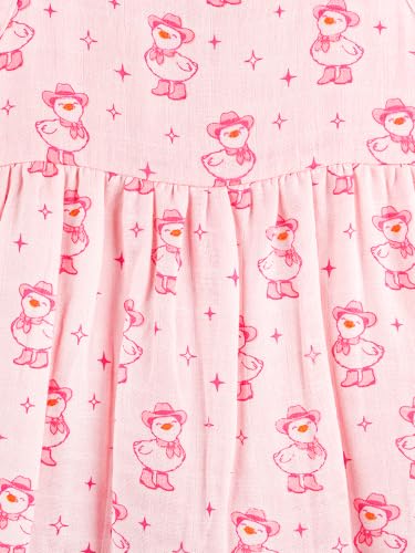Image of Kidbea Bamboo Cotton Baby Girl Dress, Sleeveless Casual Wear Girls Frock