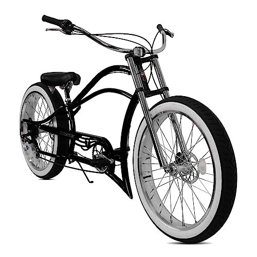 MICARGI Boston 7-Speed Chopper Cruiser