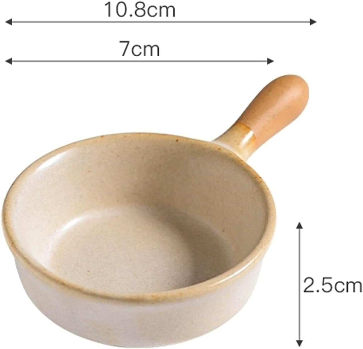Soßenschale, Keramikschalen eignen sich for Servieren von Saucen, Dips, Vorspeisen und Beilagen in den Küchengewürzen