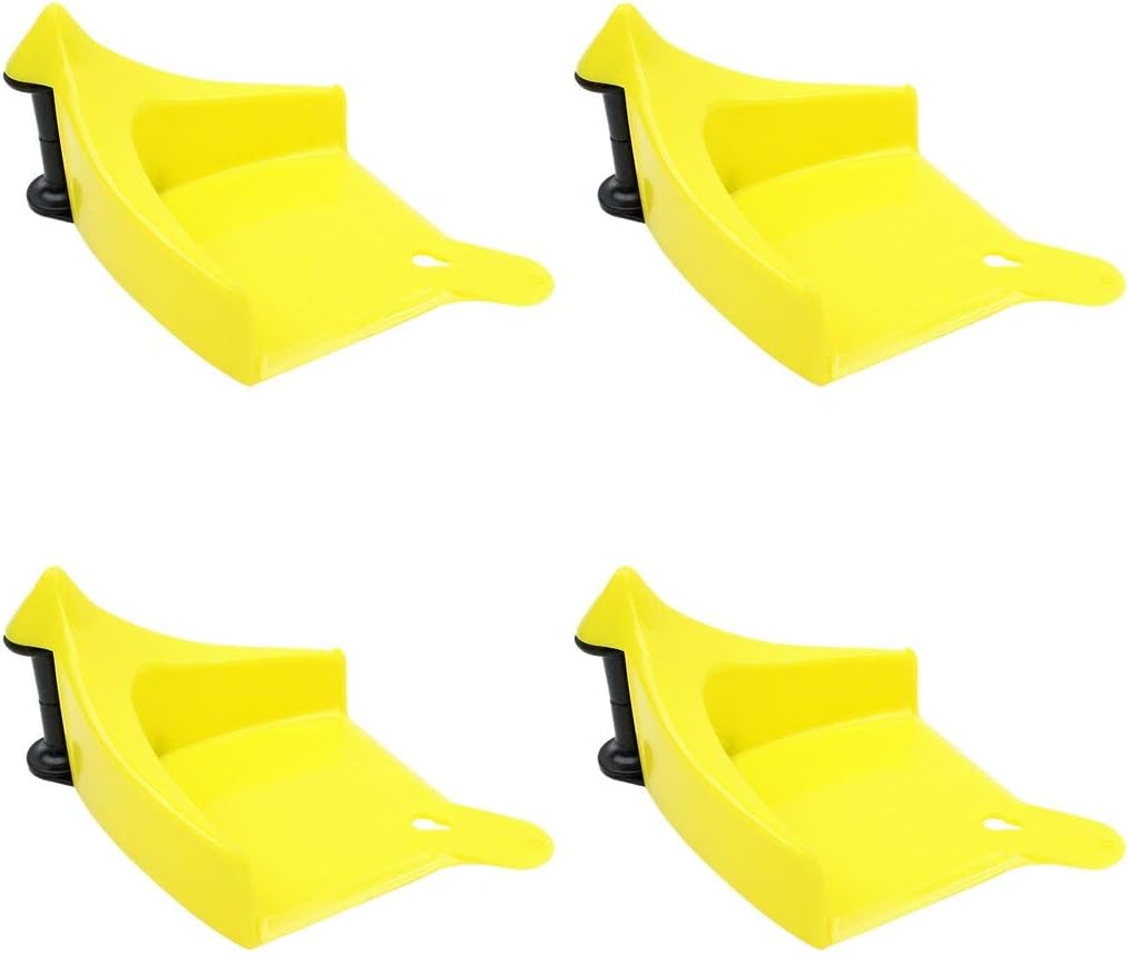 Car Hose Guides (4 Pack Yellow)