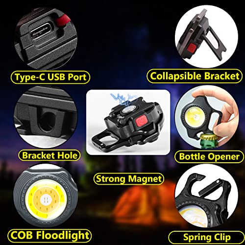 LED Inspection Lights, ZVO Mini Portable USB 800 Lumen Rechargeable ...