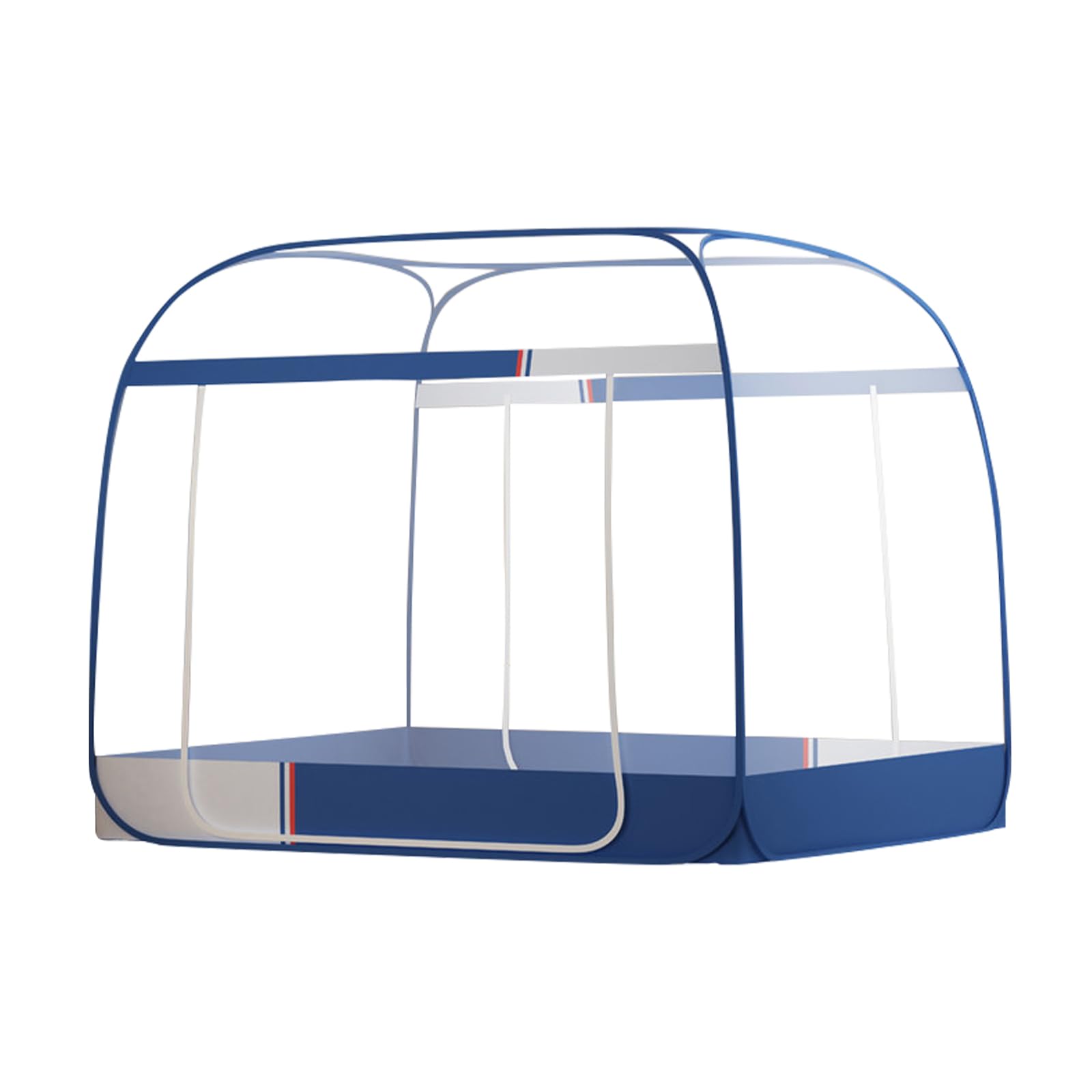 Moustiquaire pop-up 1,8x2m pliable avec sol intégré protégeant efficacement contre les insectes
