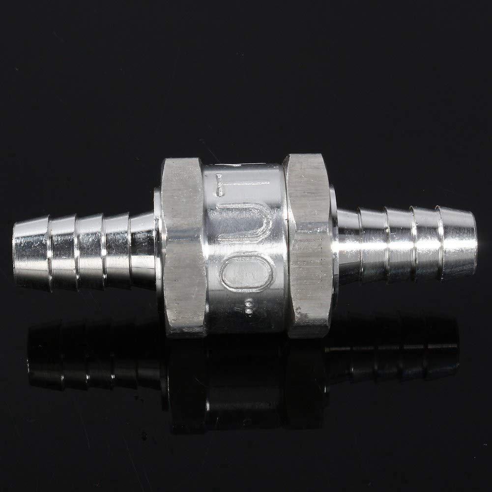 Buy Automobile Check Valve, 6/10/12MM Fuel Control Valve, Silver Check
