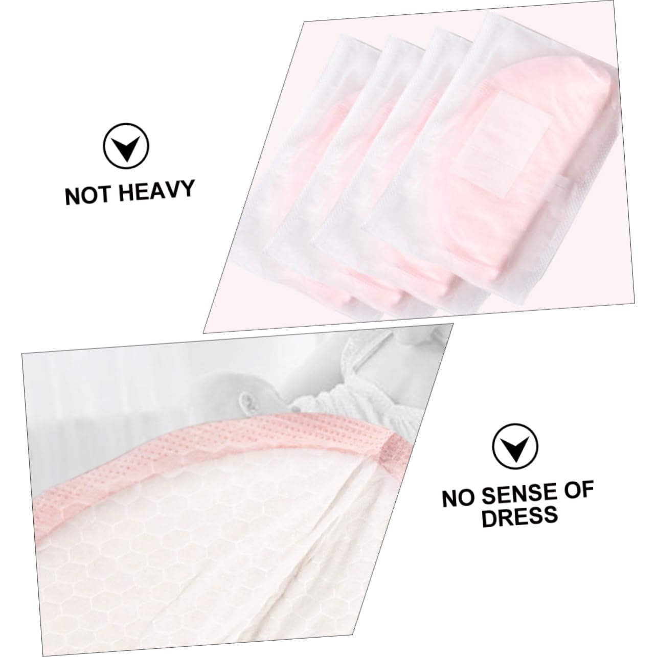 Garneck 24pieces Reusable Breast Pads Nursing Nipple Pads Leakproof Breastfeeding