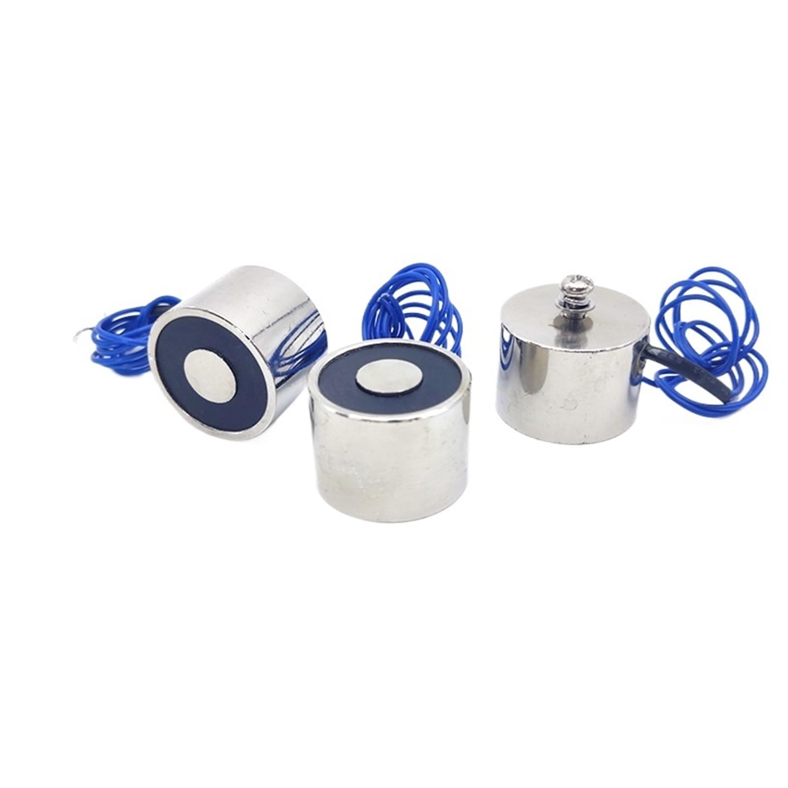 Électro-aimant 30/22 DC 24V cylindrique avec force de levage de 10KG solénoïde