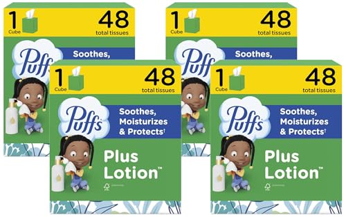 Puffs Plus Lotion Facial Tissue, 48 Tissues...