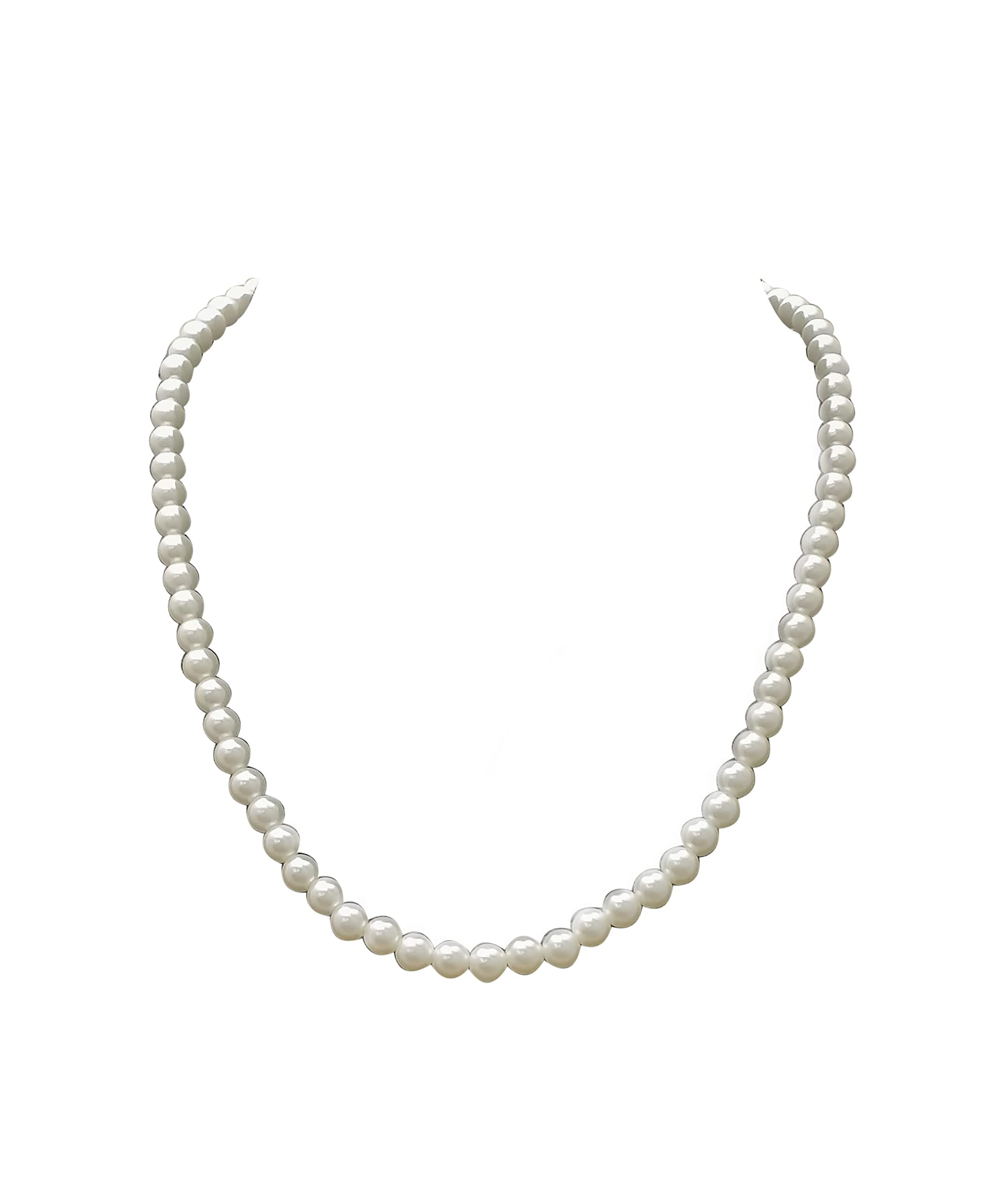 See full amazon price history chart for JEWELOPIA Single Strand Pearl Necklace White Bead Motimala for Women and Girls (18, single line 6 mm)… JEWELOPIA Single Strand Pearl Necklace White Bead Motimala for Women and Girls (18, single line 6 mm)… (B09LH2SFHW) Amazon Price History, Amazon Price Tracker