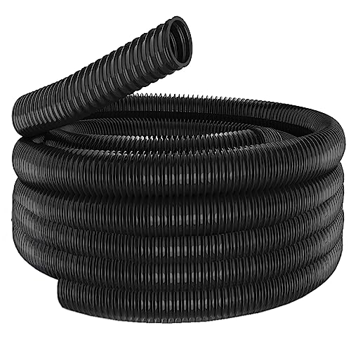 SPARES2GO Universal Hose Pipe Compatible with Charnwood Flexible Wood Dust & Chip Extractor Fox Sip (38mm, 5M)