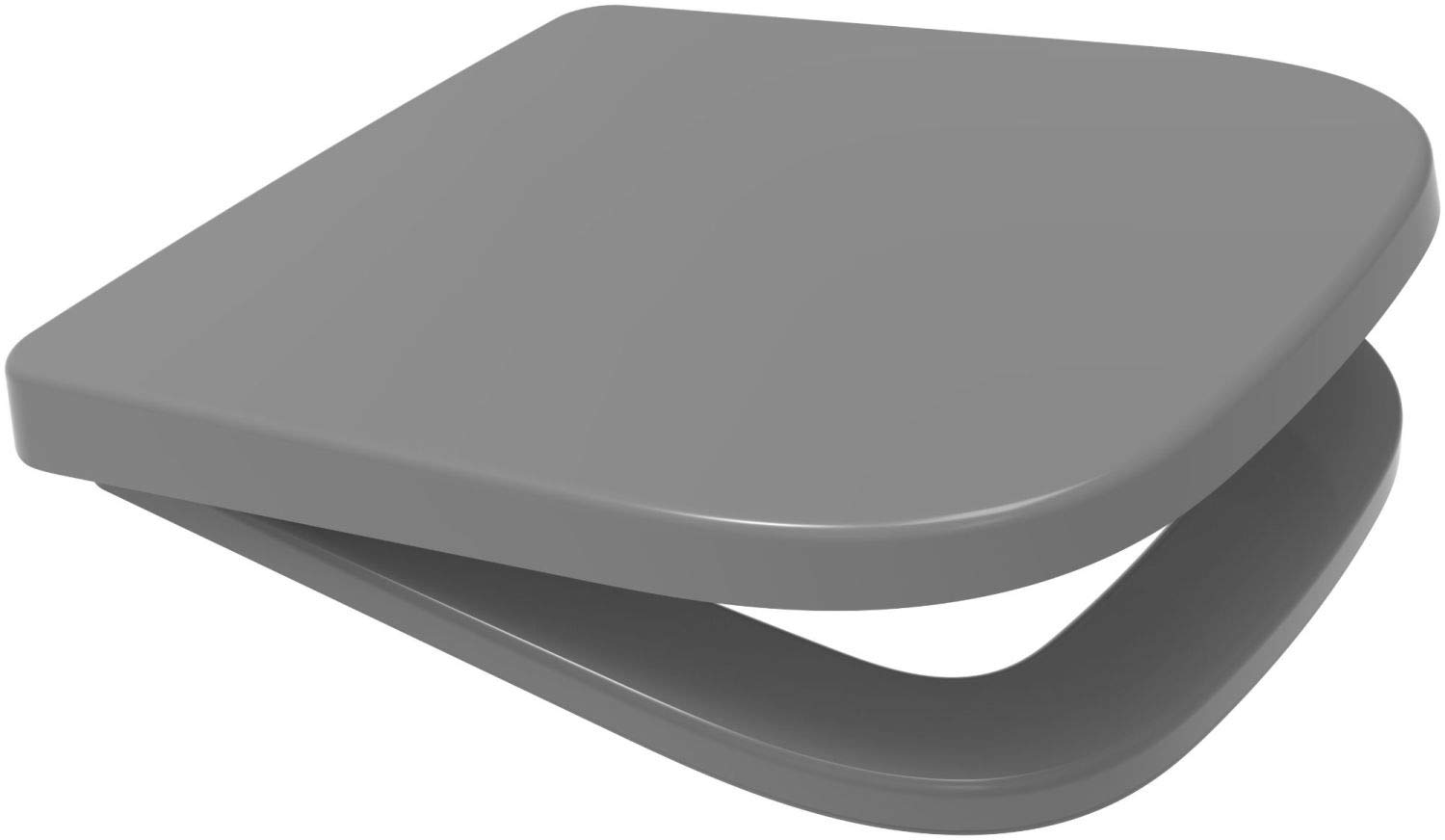 Euroshowers Grey V20 Toilet Seat from B&Q