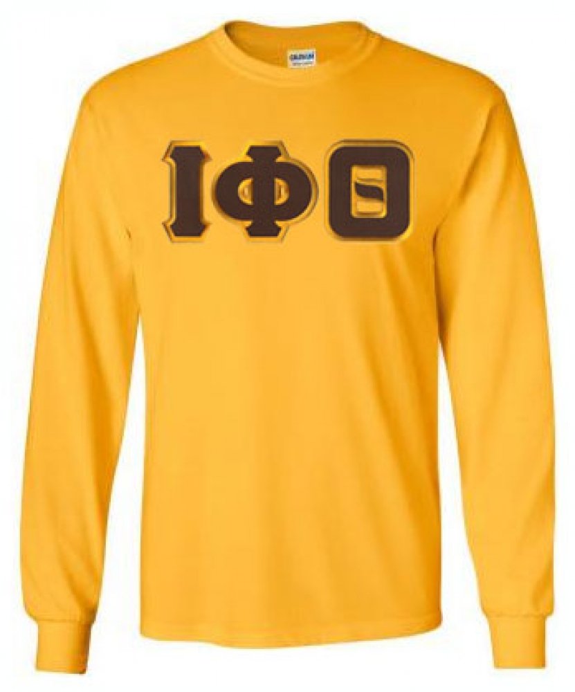 GreekgearIota Phi Theta Lettered Long Sleeve