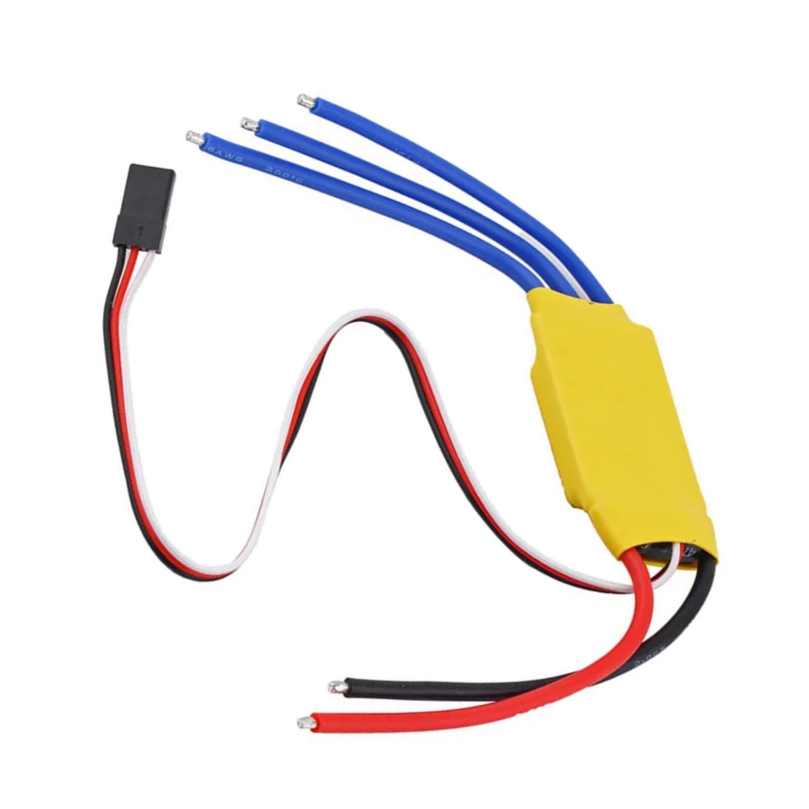 30A Brushless ESC Regolatore Di Velocità Motore RC Aereo Quadcopter Aggiornamenti Parti Modello Accessorio Crawler Sostitutivi Modificati Unidirezionale ESC