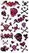 Sticko Classic Stickers-Girly Girl Skulls Metallic