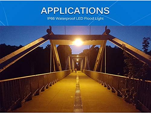 Miniatura 6 de Foco LED de 220 V 10 W 20 W 30 W 50 W 100 W Ultral Delgado Exterior IP66 Impermeable para Jardín Patio Calle (blanco cálido, 10 W)