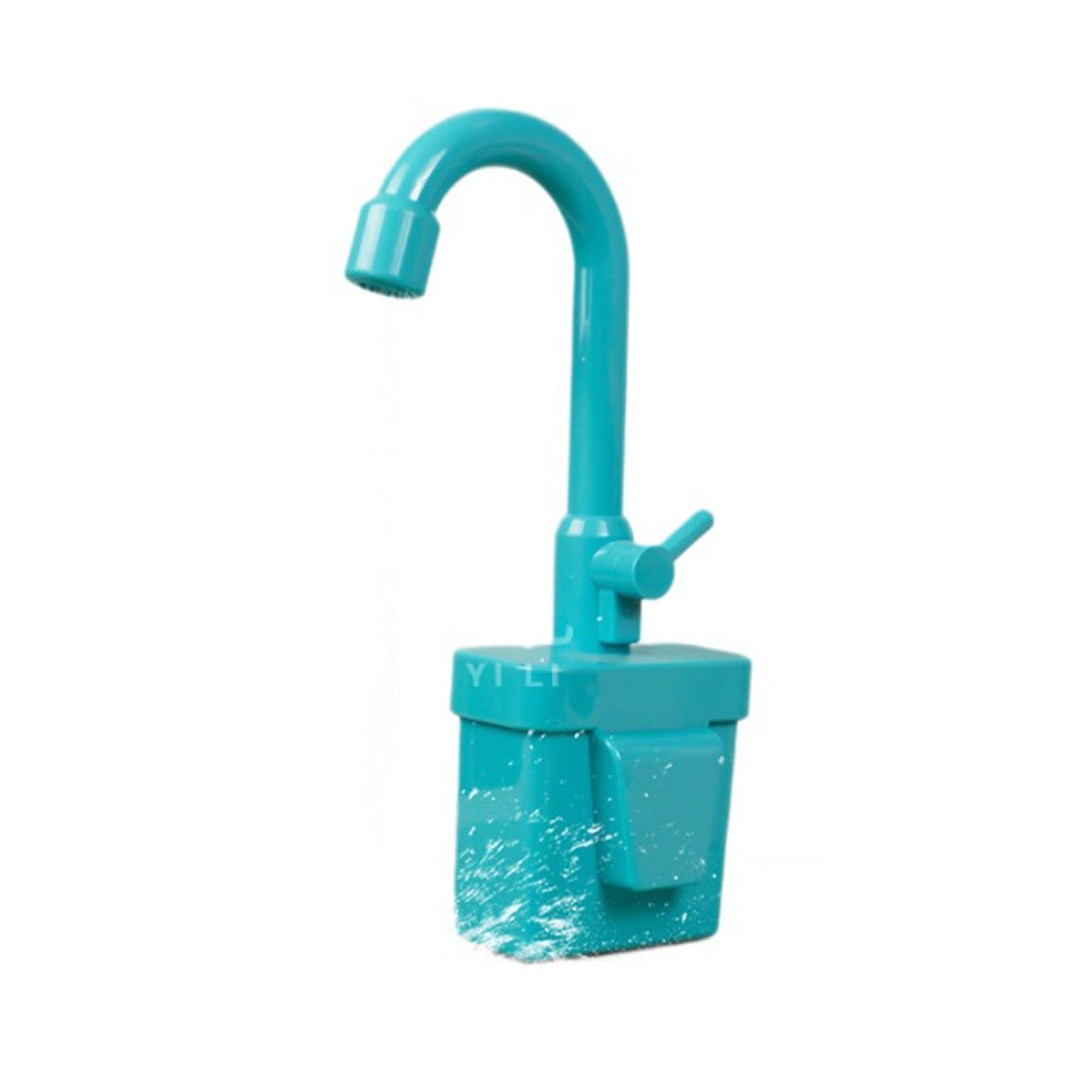 WIXUIPR Kids Plastic Toy Faucet Play nk Set with Running Water Feature mulated Faucet Accessories ABS Cartoon ﻿ , White — view 9