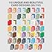 Decorably 110 Pack 4x6in Assorted Blank Cards and Envelopes Bulk with Stickers, 110 Folded Unique Designs for Friends, Family & Loved Ones - Birthday, Kids Party, Anniversary, Gifting, Mailing