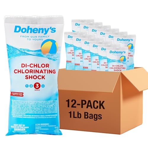Doheny's Di-Chlor Shock - 12 - 1 lb. Bags